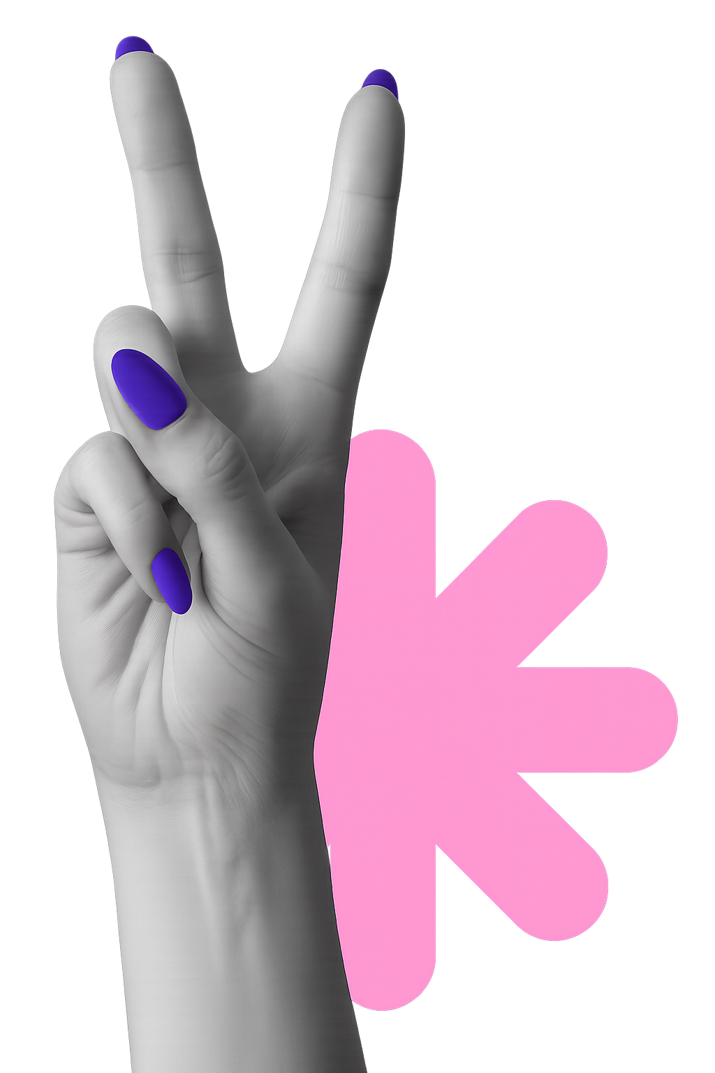 Hand gesture placeholder